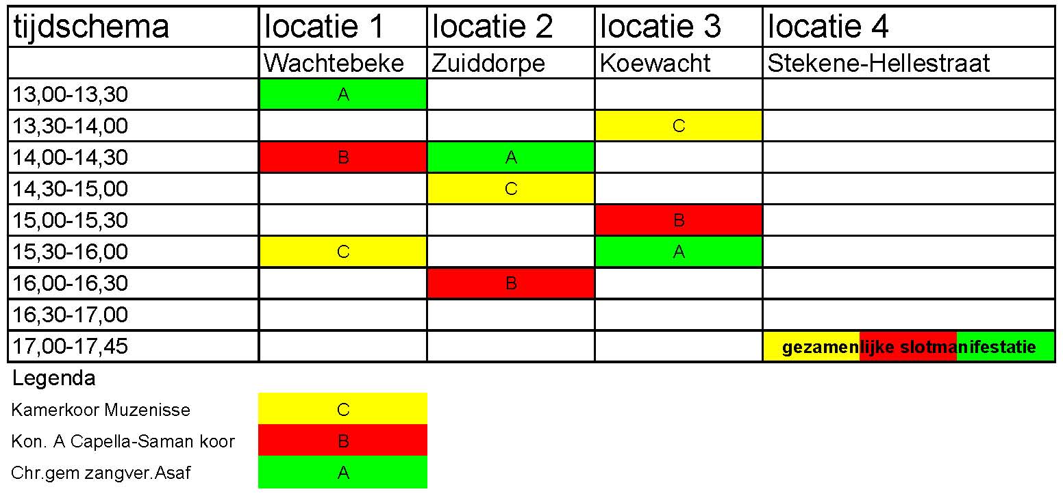 schema korendag definitief